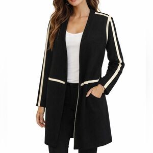 100% Wool Alice + Olivia Size XS  Black and Cream Blazer